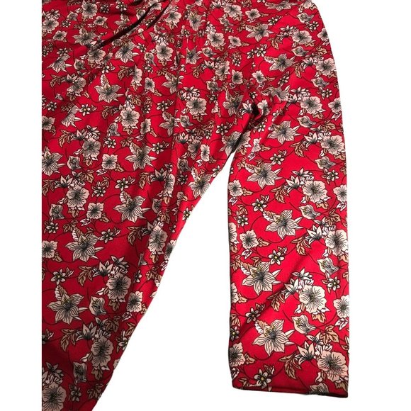 Liz Claiborne Career Small Petite Work Top Blouse Shirt SKIRT PANTS RED - Picture 6 of 6